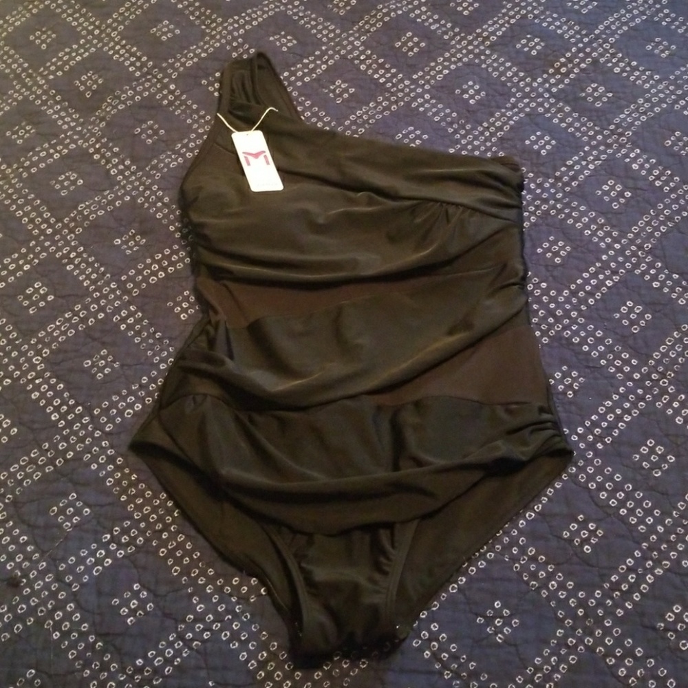 Retro One Piece Bathing Suit